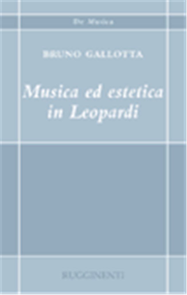 Musica Es Estetica In Leopardi